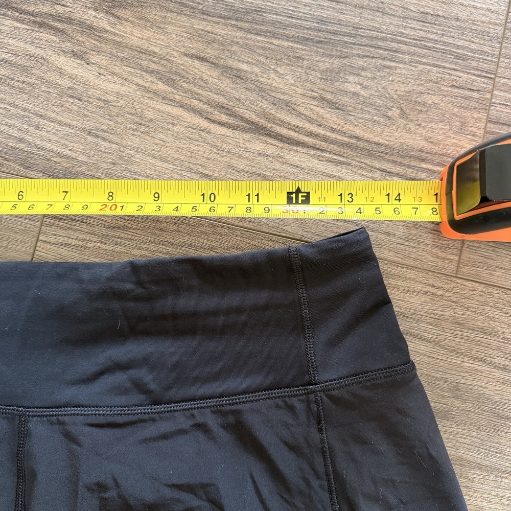 Lululemon Speed Up Short Long 4" Black Lined Pockets Drawstring, Sz 4 - LW7AYMT - Picture 4 of 5